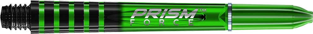 Násadky na šipky Winmau Prism force plastové dlouhé zelené