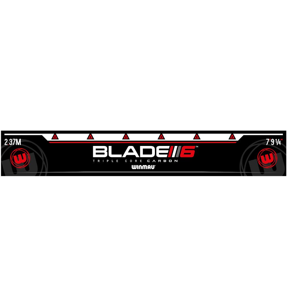 Samolepící čára odhozu Winmau Blade 6 design