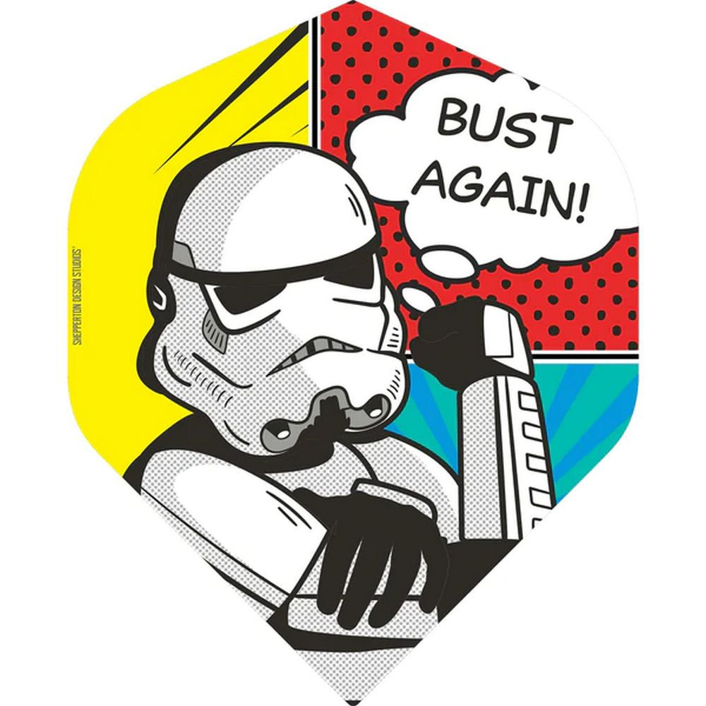 Letky na šipky Star Wars Original Stormtrooper Bust Again, No2 100 mikron