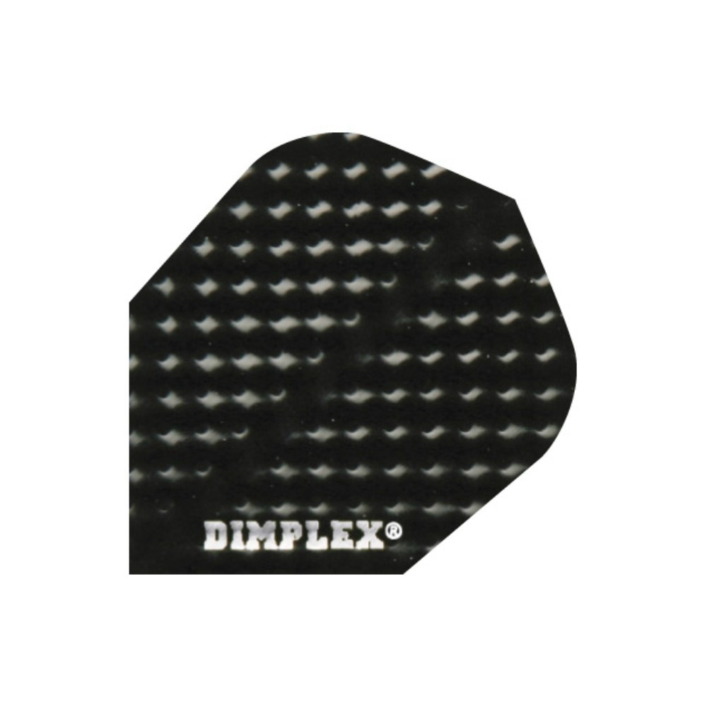 Letky na šipky Harrows Dimplex černé, pixel