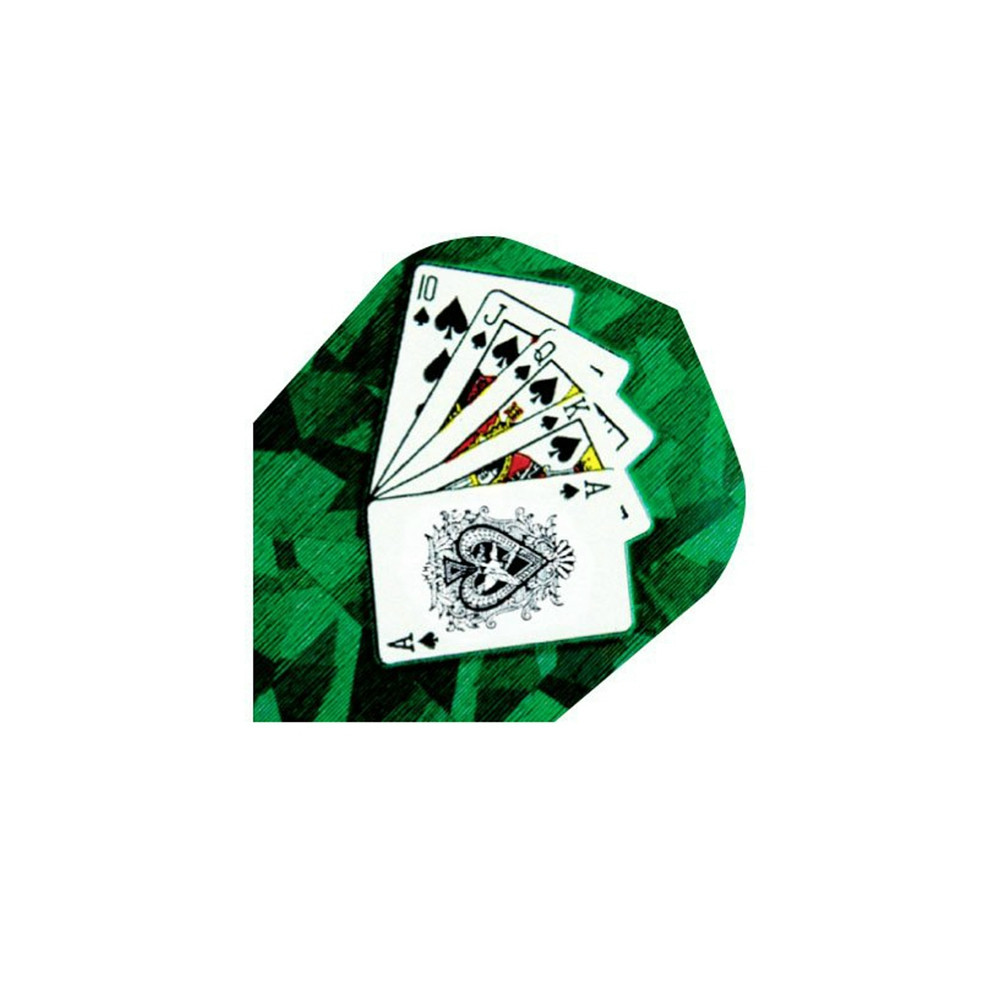 Letky na šipky Harrows Hologram Standard pokerové karty