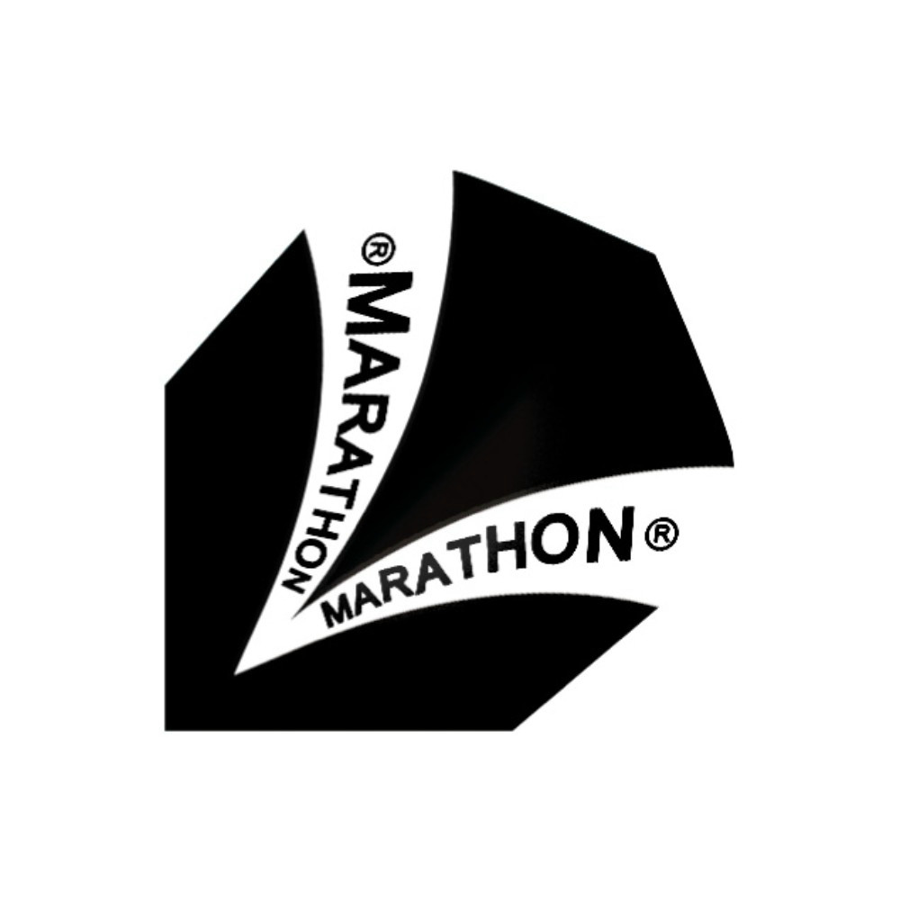 Letky na šipky Harrows Marathon černé, bílé