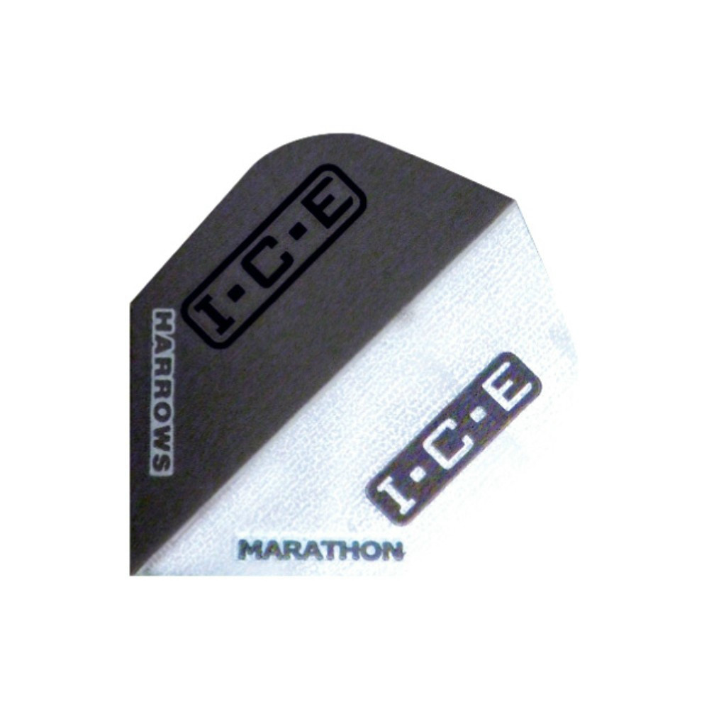Letky na šipky Harrows Marathon šedé, bílé I.C.E
