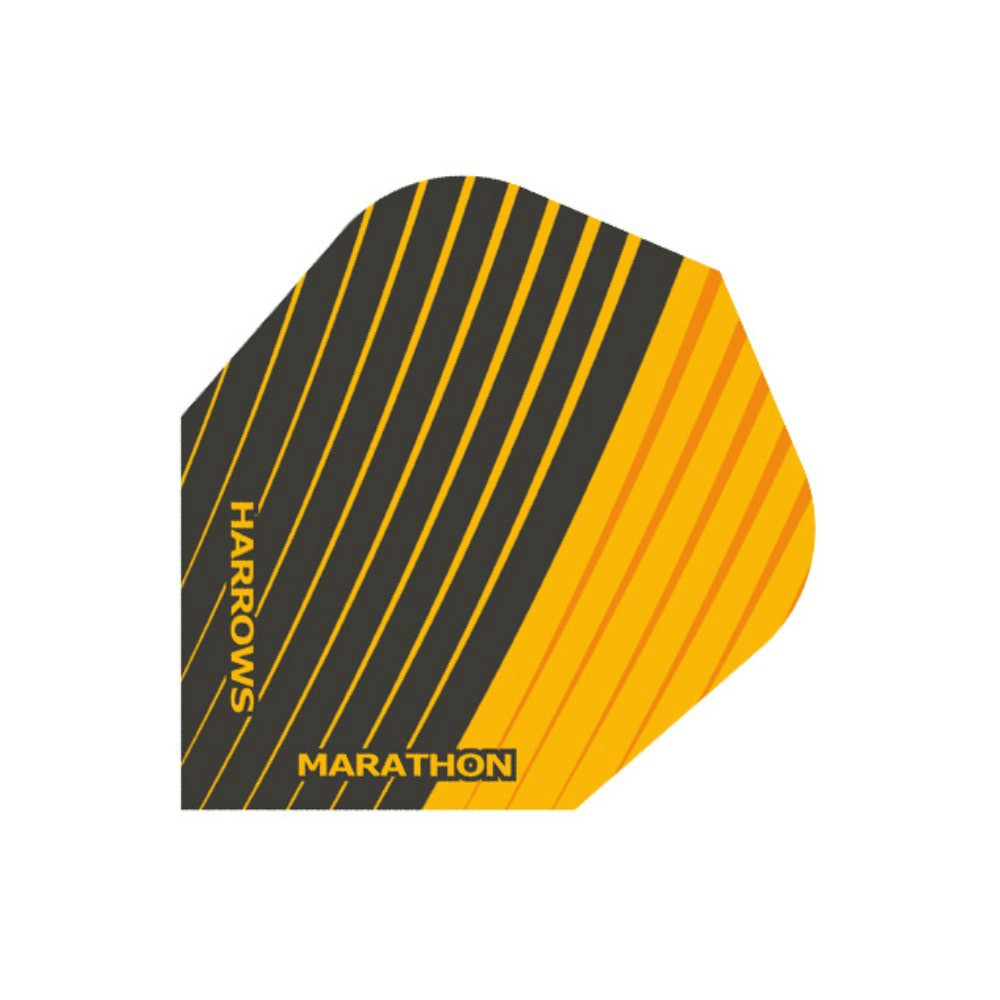 Letky na šipky Harrows Marathon černé, žluté