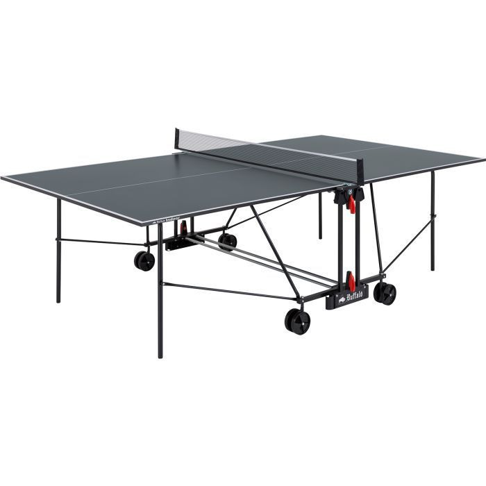 Buffalo Stůl na stolní tenis TT indoor, šedý, skládací