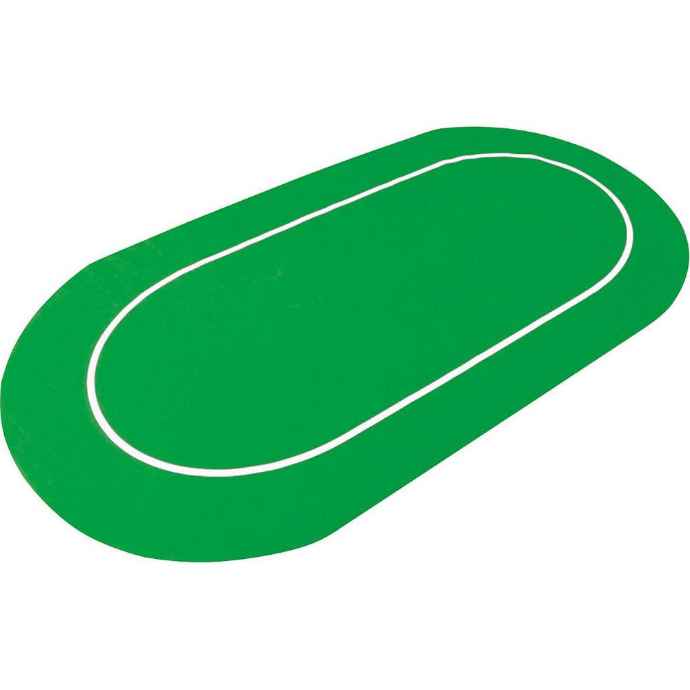 Pokerová podložka Buffalo zelená, pogumovaná, 180×90