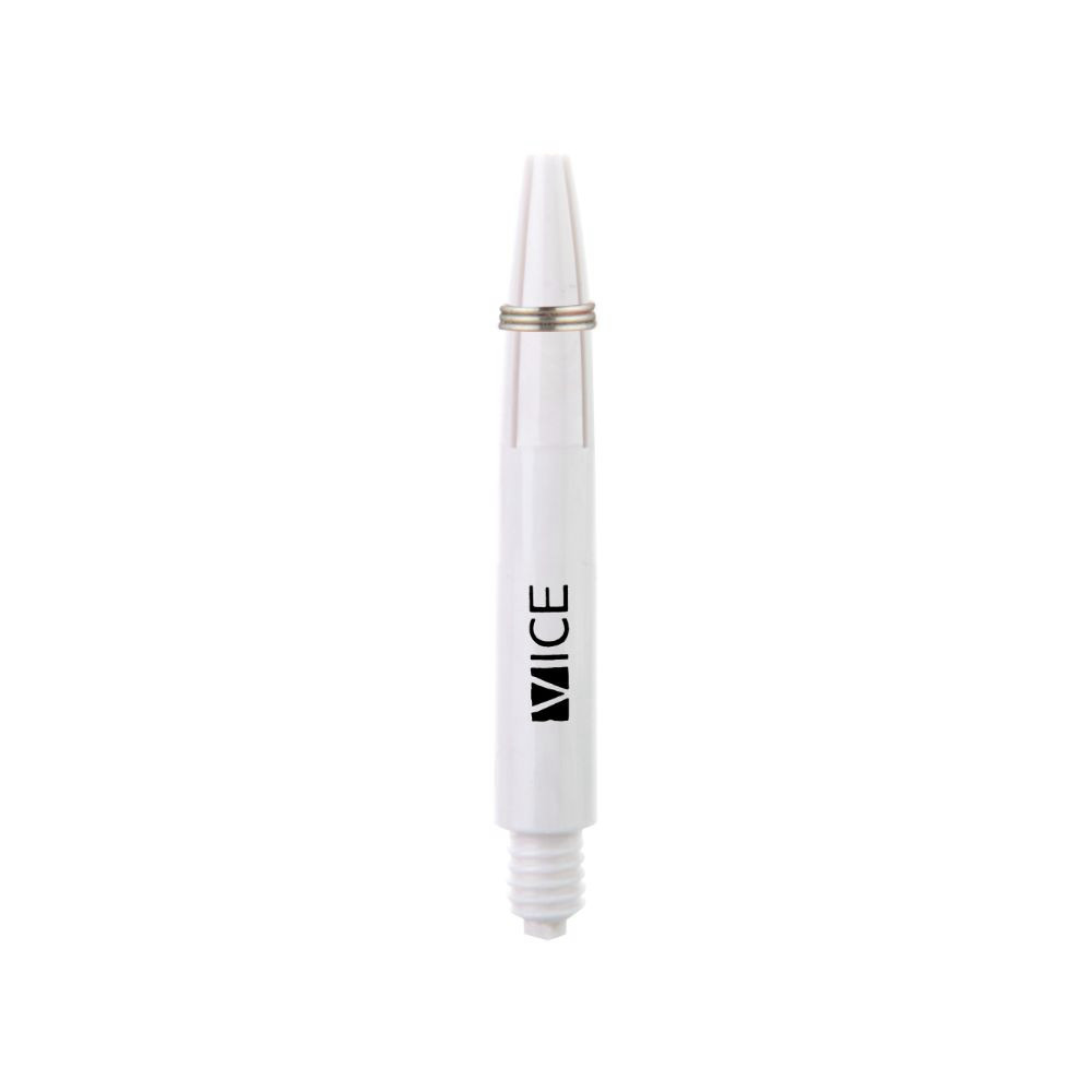 Násadky na šipky ONE80 Proplast Vice středné bílé, 41mm