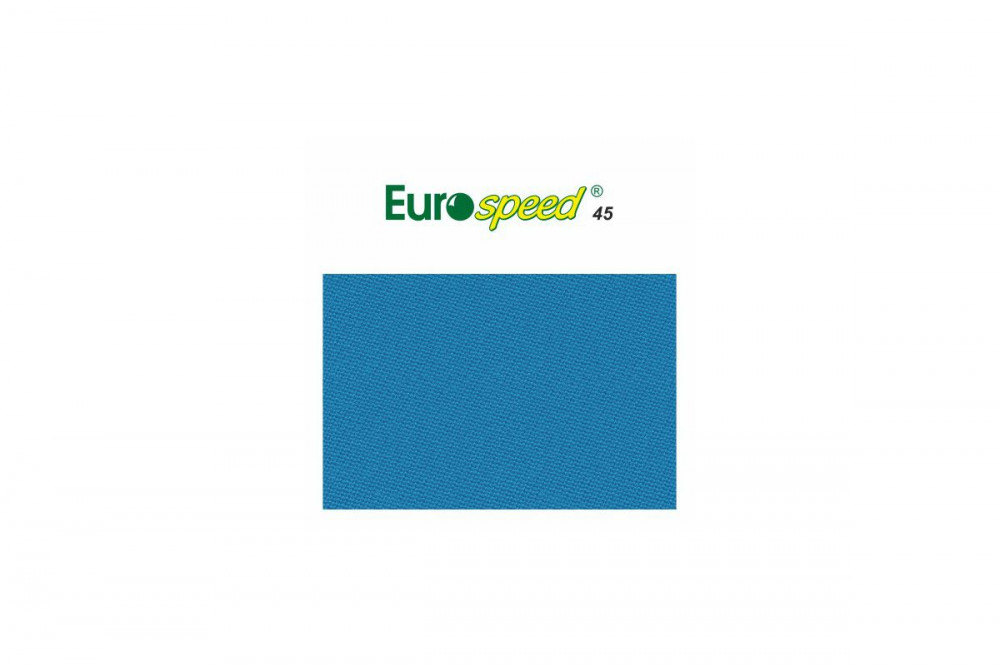 Kulečníkové plátno Eurospeed 45 Sky Blue, 165cm široké