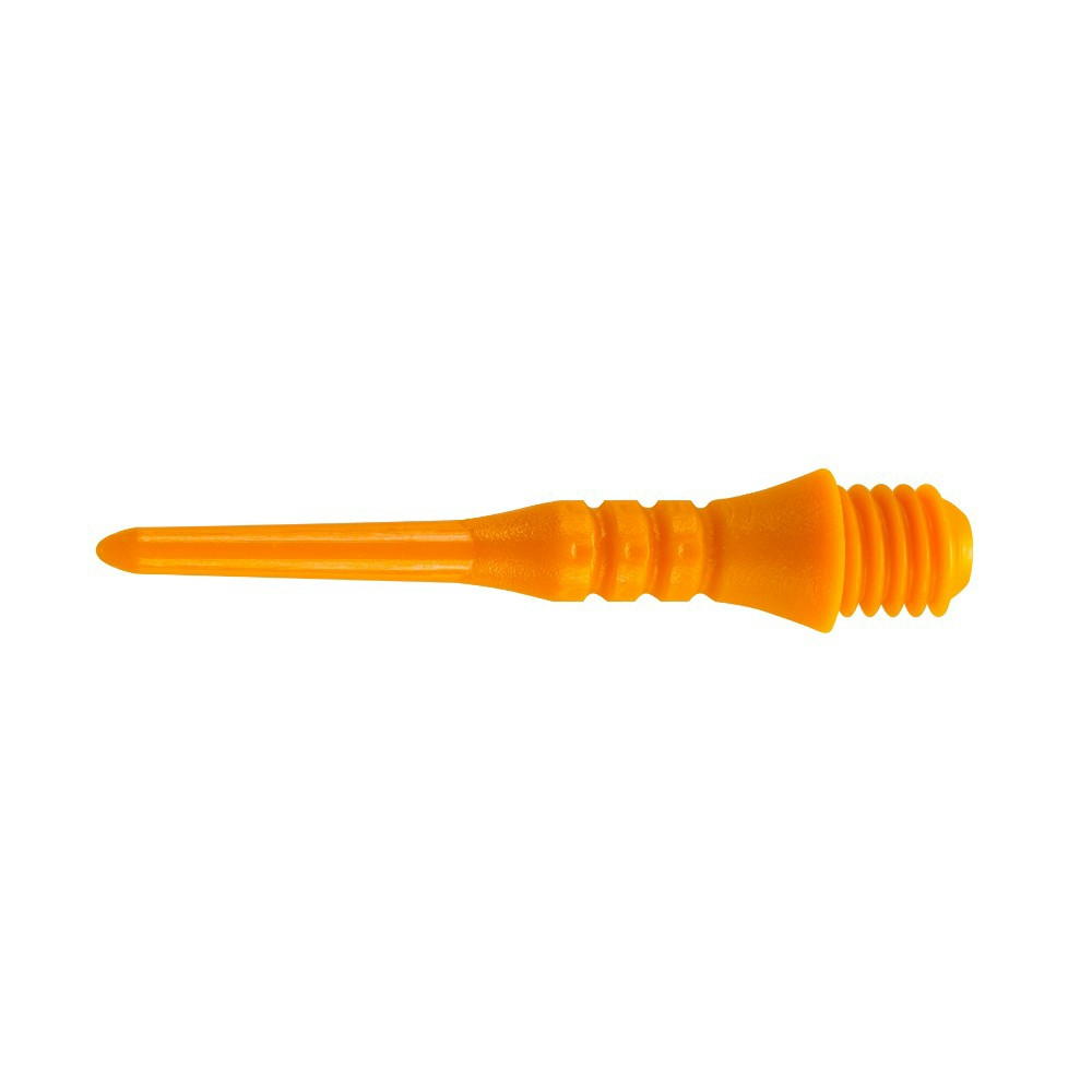 Hroty na šipky TARGET PIXEL soft, plastové oranžové 50 ks/bal, závit 2BA