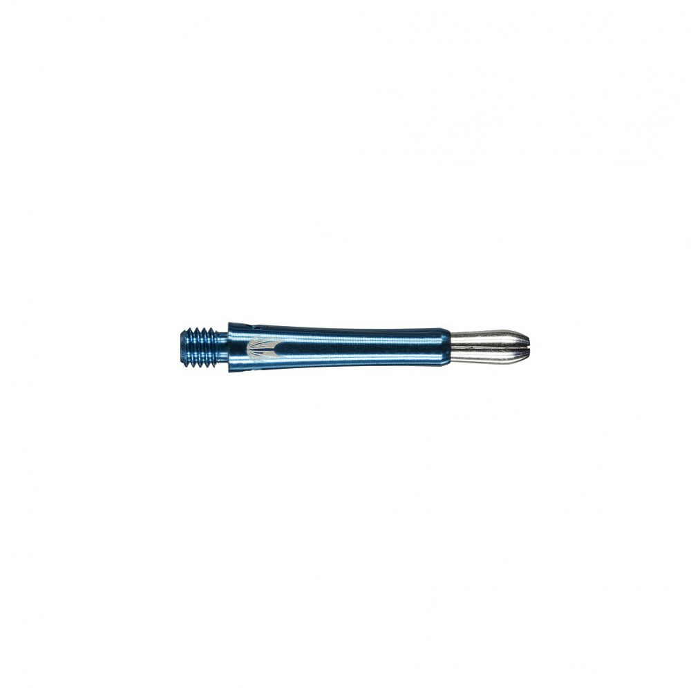 Násadky na šipky TARGET GRIP STYLE hliník, modré krátké, 34,8mm