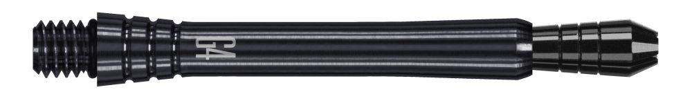 Násadky na šipky Target Power Titanium Generation 4, černé, dlouhé