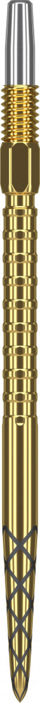 Hroty na šipky TARGET steel Swiss DS Point 35mm, zlaté - 3ks
