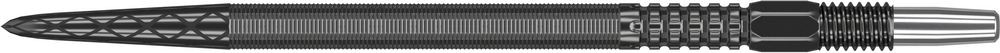 Náhradní hroty na steel šipky TARGET Swiss Point DX 40mm, černé - 3ks