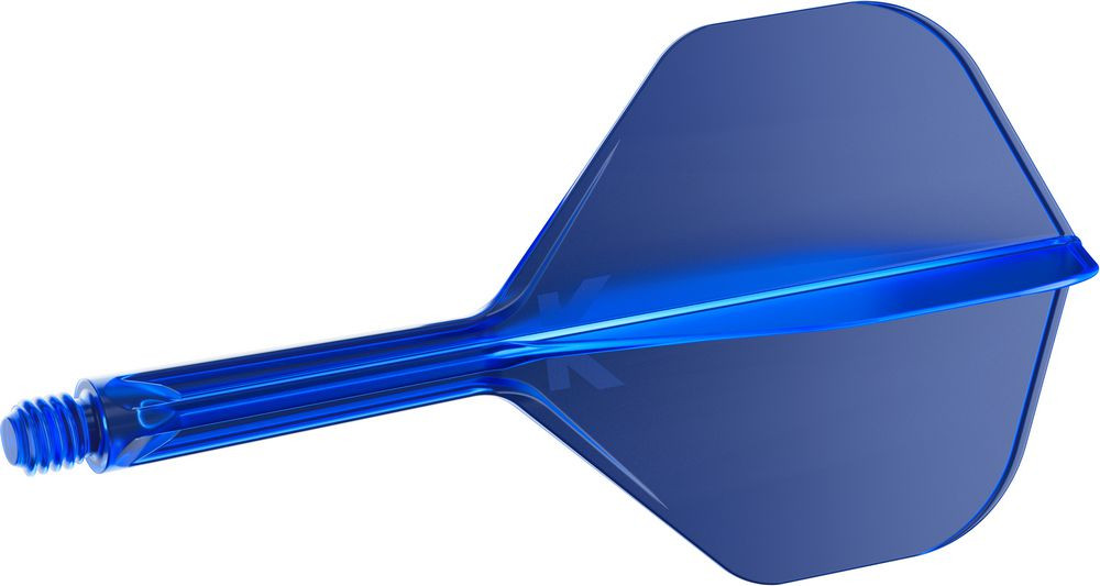 Target K-Flex modré, No2 letky a střední násadky na šipky